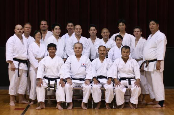 Eibu Kan Goju Ryu Black Belt Students